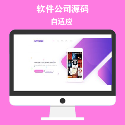 APP软件应用程序类官网网站模板源码